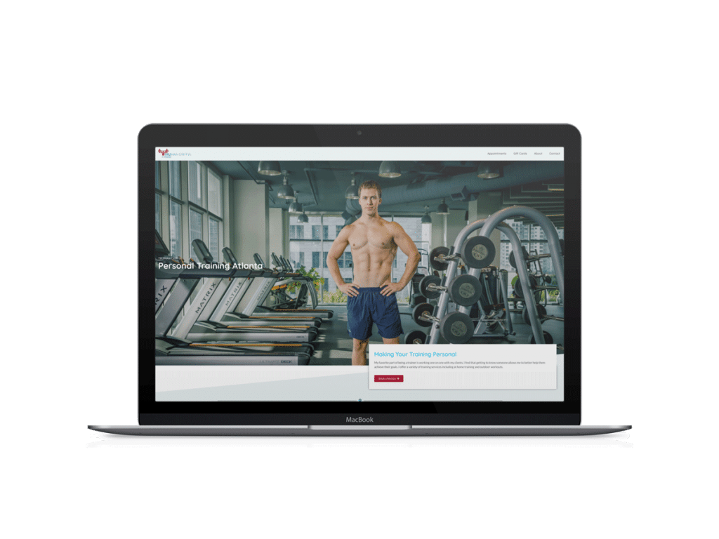 personal trainer website truman griffin fitness